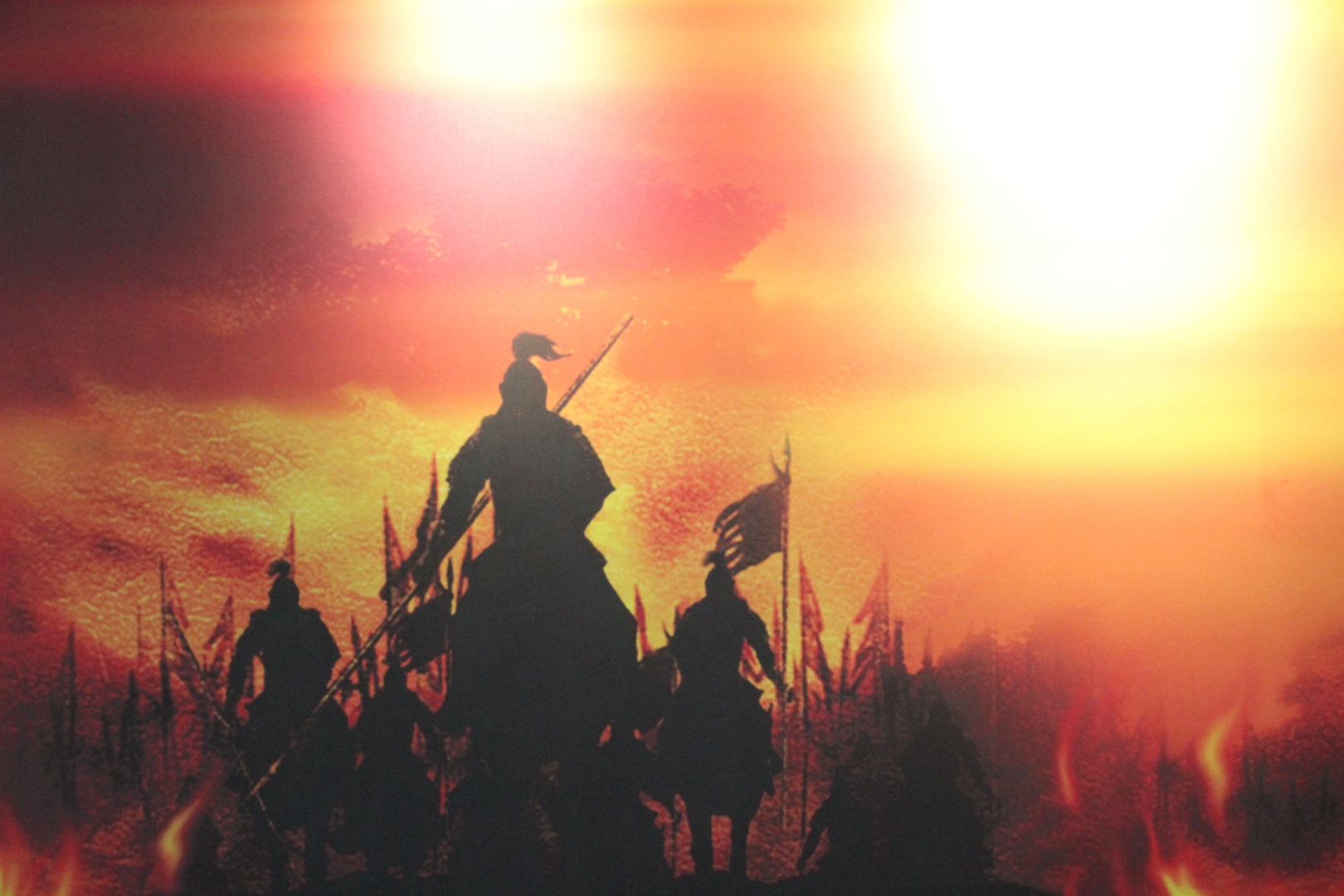 战场烽烟四起,胜利的曙光即将升起 战场烽烟四起,胜利的曙光即将升起